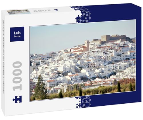 Lais Puzzle Salobreña, weißes Dorf von Granada, Andalusien, Spanien 1000 Teile von Lais Puzzle