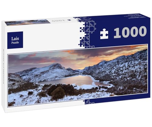Lais Puzzle Schnee auf Mallorca 1000 Teile Panorama von Lais Puzzle