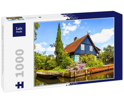 Lais Puzzle Schönes altes Fachwerkhaus an einem Wasserkanal im Spreewald, Brandenburg, Deutschland 1000 Teile Lais Puzzle Schönes altes Fachwerkhaus an einem Wasserkanal im Spreewald, Brandenburg, Deutschland 1000 Teile von Lais Puzzle