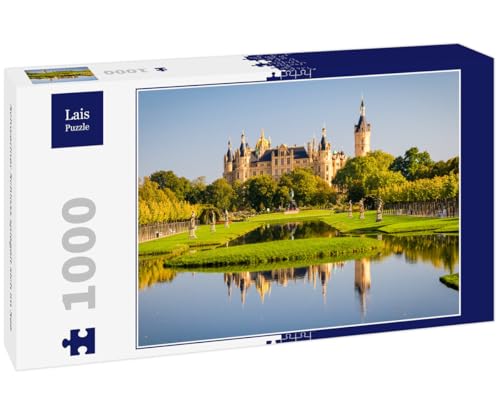 Lais Puzzle Schweriner Schloss spiegelt Sich im See 1000 Teile von Lais Puzzle