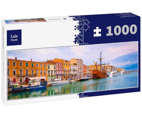 Lais Puzzle Sete, Venedig von Languedoc, Südfrankreich 1000 Teile Panorama von Lais Puzzle