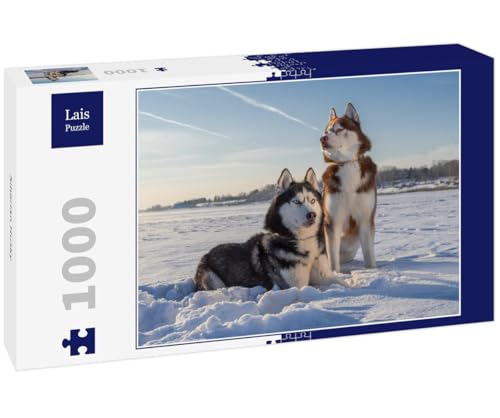 Lais Puzzle Siberian Husky 1000 Teile von Lais Puzzle