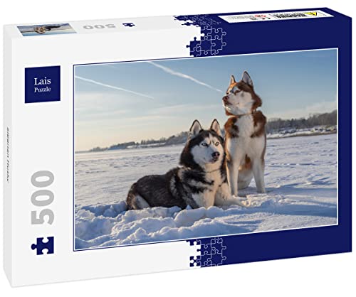 Lais Puzzle Siberian Husky 500 Teile von Lais Puzzle