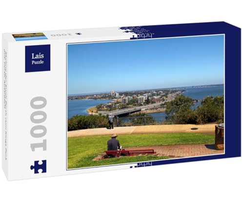 Lais Puzzle Skyline der Stadt Perth vom Kings Park aus, Perth, Australien 1000 Teile von Lais Puzzle
