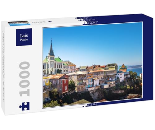 Lais Puzzle Skyline von Valparaiso mit lutherischer Kirche - Valparaiso, Chile 1000 Teile Lais Puzzle Skyline von Valparaiso mit lutherischer Kirche - Valparaiso, Chile 1000 Teile von Lais Puzzle