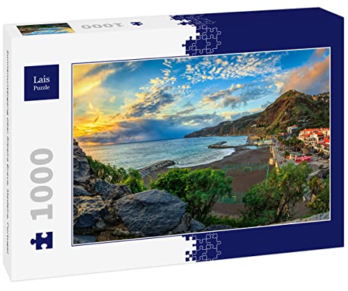 Lais Puzzle Sonnenuntergang über Ribeira Brava, Madeira, Portugal 1000 Teile von Lais Puzzle