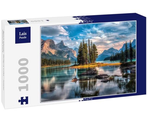 Lais Puzzle Spirit Island - Maligne Lake - Jasper National Park 1000 Teile von Lais Puzzle