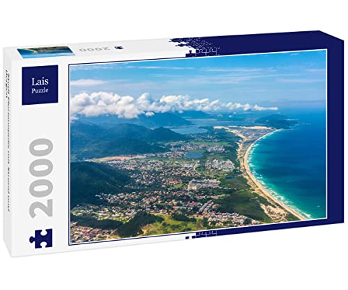 Lais Puzzle Stadt Florianapolis mit Strand und Bergen 2000 Teile von Lais Puzzle
