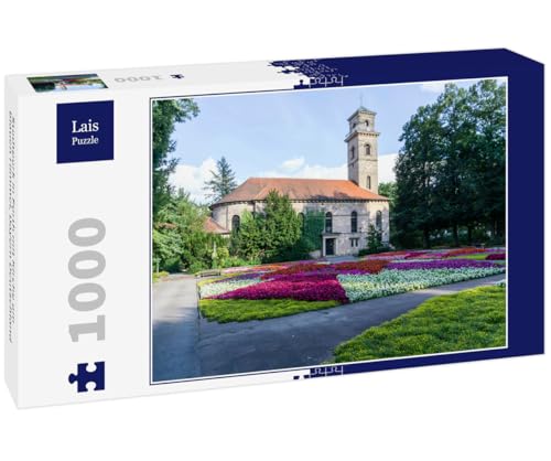 Lais Puzzle Stadtpark in Fürth mit Kirche am blauen Himmel, Bayern Deutschland 1000 Teile Lais Puzzle Stadtpark in Fürth mit Kirche am blauen Himmel, Bayern Deutschland 1000 Teile von Lais Puzzle