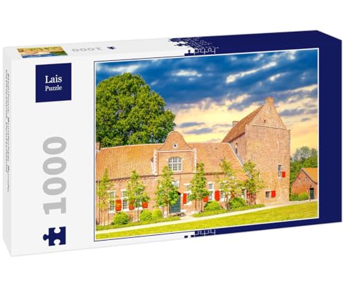 Lais Puzzle Steinhaus, Bunderhee, Bunde, Ostfriesland, Deutschland 1000 Teile von Lais Puzzle