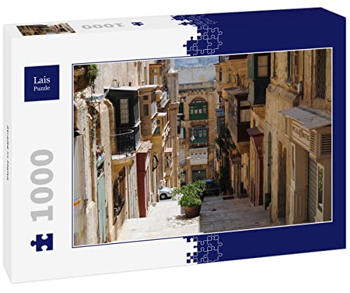 Lais Puzzle Straße in Malta 1000 Teile von Lais Puzzle