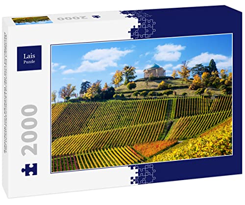 Lais Puzzle Stuttgart Deutschland Landschaftsansicht des Mausoleums und der Weinberge von Rotenberg 2000 Teile von Lais Puzzle