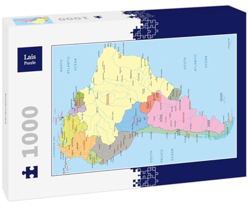 Lais Puzzle Südamerika 1000 Teile von Lais Puzzle