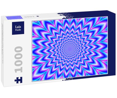 Lais Puzzle Unmögliche, sehr schwierige, psychedelische Farben 1000 Teile von Lais Puzzle