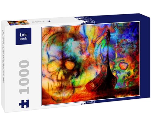 Lais Puzzle Unmögliche, sehr schwierige, psychedelische Farben 1000 Teile von Lais Puzzle