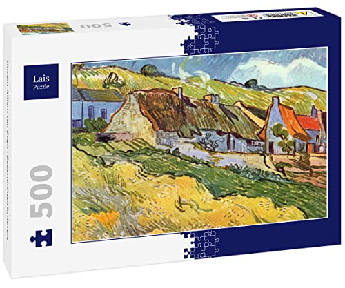 Lais Puzzle Vincent Willem Van Gogh - Bauernhütten in Auvers 500 Teile von Lais Puzzle