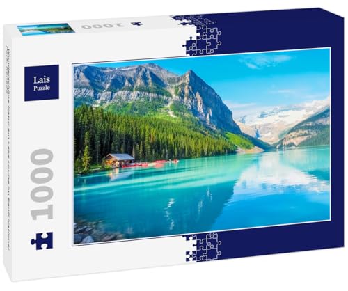 Lais Puzzle Wunderschöne Natur am Lake Louise im Banff National Park, Kanada 1000 Teile von Lais Puzzle