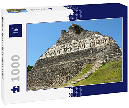 Lais Puzzle Xunantunich - Alte archäologische Maya-Stätte im Westen von Belize mit der Pyramide EL Castillo 1000 Teile von Lais Puzzle