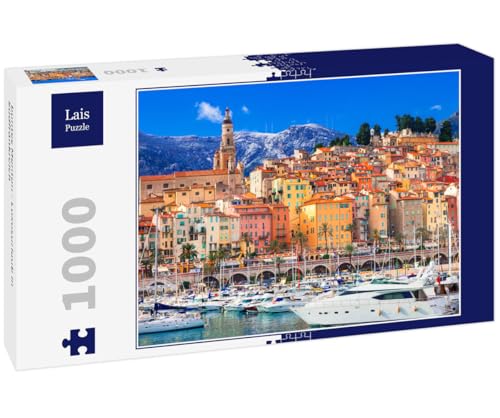 Lais Puzzle buntes Menton - Luxusurlaub in Südfrankreich 1000 Teile Lais Puzzle buntes Menton - Luxusurlaub in Südfrankreich 1000 Teile von Lais Puzzle