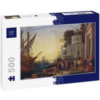 Lais Puzzle Claude Lorrain - Landung der Kleopatra in Tarsos 500 Teile von Lais Systeme