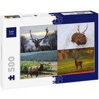 Lais Puzzle Collage Hirsch 500 Teile Lais Puzzle Collage Hirsch 500 Teile von Lais Systeme