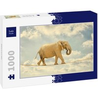 Lais Puzzle Elefant auf Seil 1000 Teile Lais Puzzle Elefant auf Seil 1000 Teile von Lais Systeme
