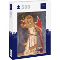Lais Puzzle Guariento - Gemälde aus der Kapelle des Palazzo Carrara in Padua, Erzengel Michael wiegt eine Seele 500 Teile Lais Puzzle Guariento - Gemälde aus der Kapelle des Palazzo Carrara in Padua, Erzengel Michael wiegt eine Seele 500 Teile von Lais Systeme