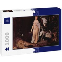 Lais Puzzle Gustav Klimt - Weiblicher Akt mit Tieren in einer Landschaft 1000 Teile Lais Puzzle Gustav Klimt - Weiblicher Akt mit Tieren in einer Landschaft 1000 Teile von Lais Systeme