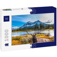 Lais Puzzle Hirsch in Berglandschaft 1000 Teile von Lais Systeme