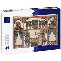 Lais Puzzle Irakischer Maler des Kräuterbuchs des Dioskurides - De Materia Medica des Dioskurides, Die Apotheke 500 Teile Lais Puzzle Irakischer Maler des Kräuterbuchs des Dioskurides - De Materia Medica des Dioskurides, Die Apotheke 500 Teile von Lais Systeme