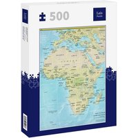 Lais Puzzle Landkarte Afrika 500 Teile von Lais Systeme