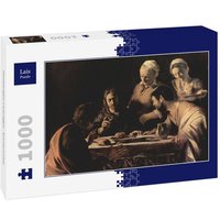 Lais Puzzle Michelangelo Caravaggio - Emmausmahl 1000 Teile von Lais Systeme