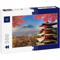 Lais Puzzle Mount Fuji Japan in Herbstfarben 500 Teile Lais Puzzle Mount Fuji Japan in Herbstfarben 500 Teile von Lais Systeme