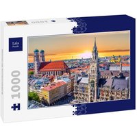 Lais Puzzle München bei Sonnenuntergang 1000 Teile von Lais Systeme