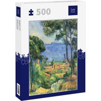 Lais Puzzle Paul Cézanne - Blick auf L'Estaque und das Chateaux d'If (Das Meer bei L'Estaque) 500 Teile von Lais Systeme