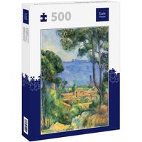 Lais Puzzle Paul Cézanne - Blick auf L'Estaque und das Chateaux d'If (Das Meer bei L'Estaque) 500 Teile von Lais Systeme