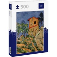 Lais Puzzle Paul Cézanne - Das Haus mit geborstenen Wänden 500 Teile von Lais Systeme
