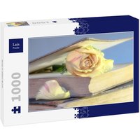 Lais Puzzle Rose in altem Buch 1000 Teile von Lais Systeme