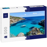 Lais Puzzle Schiff in der Buch von Cala Marmolis 500 Teile von Lais Systeme