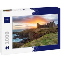 Lais Puzzle Slains Castle im Sonnenuntergang, Schottland 1000 Teile von Lais Systeme