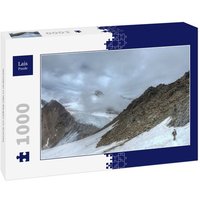 Lais Puzzle Wanderer in den Bergen im Schnee 1000 Teile von Lais Systeme