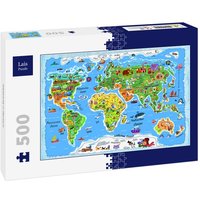 Lais Puzzle Weltkarte in deutsch 500 Teile von Lais Systeme