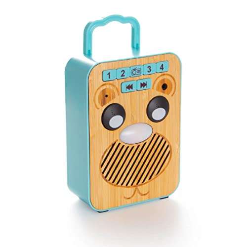 LalaBox - Dein Audiospieler für Kinder – inkl. 14 Stunden Hörinhalt (Hörbücher, Geschichten, Klangkulissen, Lieder), Radio, Diktierfunktion, Nachtlicht, kein WLAN oder Kundenkonto, frei bespielbar von LalaBox