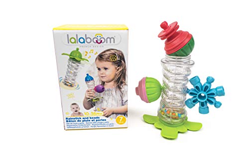 Lalaboom - Rain stick Toy und pädagogische Perlen - BL670, 9 Stücke von Lalaboom