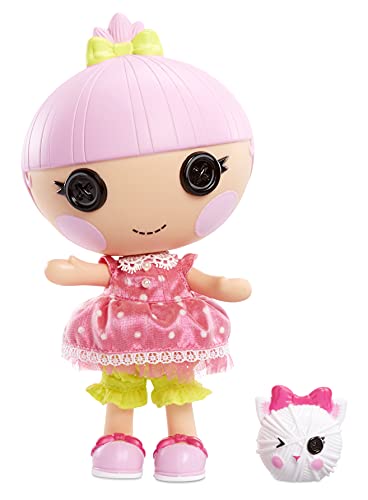 Lalaloopsy Littles Puppe - Trinket Sparkles mit Wollkätzchen - 18 cm Prinzessinnen Puppe mit rosa Outfit & Schuhen - 2-in-1 Verpackung - Für Kinder von 3 bis 103 Jahren - Exklusiv bei Amazon von Lalaloopsy