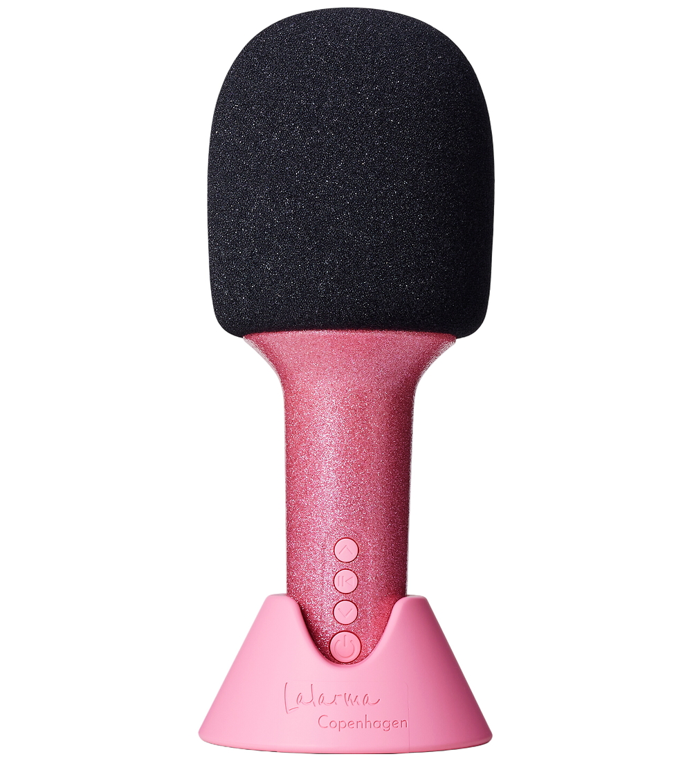 Lalarma Mikrofon - Glitter Hain - Rose - Lalarma - One Size - Musikinstrumente Lalarma Mikrofon - Glitter Hain - Rose - Lalarma - One Size - Musikinstrumente von Lalarma