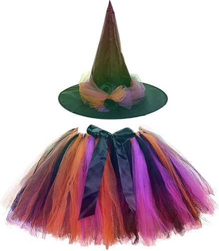 Lalieffacely Halloween Hexenkostüm Hexen Kostüm für Halloween Party (Mehrfarbig) von Lalieffacely