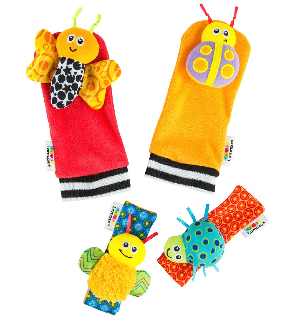 Lamaze Handgelenk- und Fußrassel-Set - Gardenbug - Lamaze - One Size - Rasseln Lamaze Handgelenk- und Fußrassel-Set - Gardenbug - Lamaze - One Size - Rasseln von Lamaze