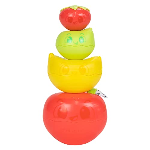 Lamaze Stack & Nest Fruit Pals, Stapelspielzeug, Babyspielzeug für Neugeborenes, sensorisches Spielzeug für Babys mit Farben und Geräuschen, Entwicklungsspielzeug für Jungen und Mädchen ab 12 Monaten Lamaze Stack & Nest Fruit Pals, Stapelspielzeug, Babyspielzeug für Neugeborenes, sensorisches Spielzeug für Babys mit Farben und Geräuschen, Entwicklungsspielzeug für Jungen und Mädchen ab 12 Monaten von Lamaze