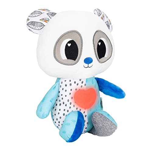 Lamaze beruhigender Herz Panda Schlafenszeit-Spielzeug Babyspielzeug Spielzeug für Babys Farben Geschenk für frischgebackene Eltern Entwicklungsspielzeug für Jungen Mädchen L27470 Mehrfarbig von Lamaze